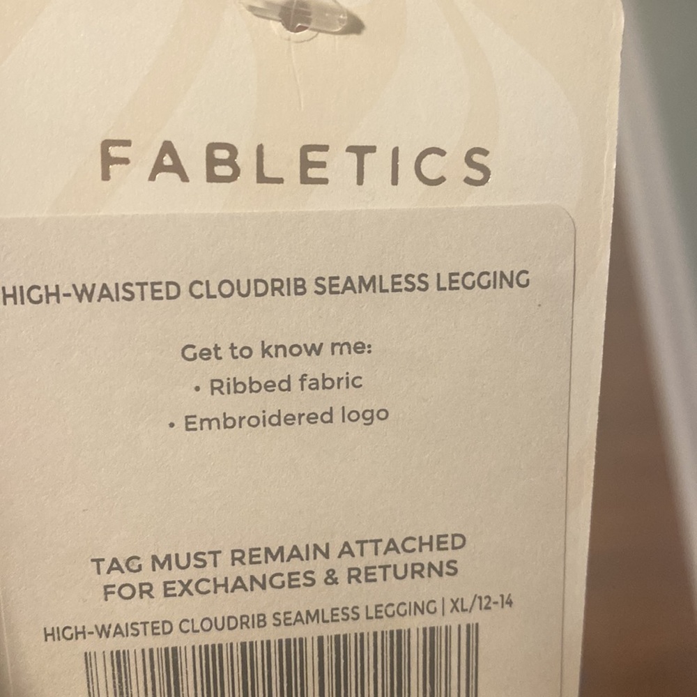 NWT CLOUD SEAMLESS HIGH-WAISTED RIB LEGGINGS - Picture 2 of 8
